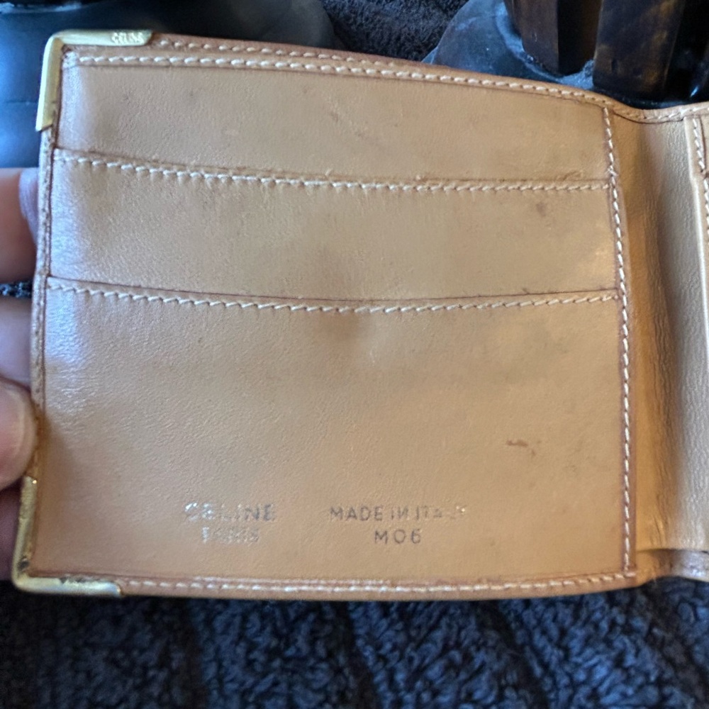 Celine Brown Monogram Wallet - image 6